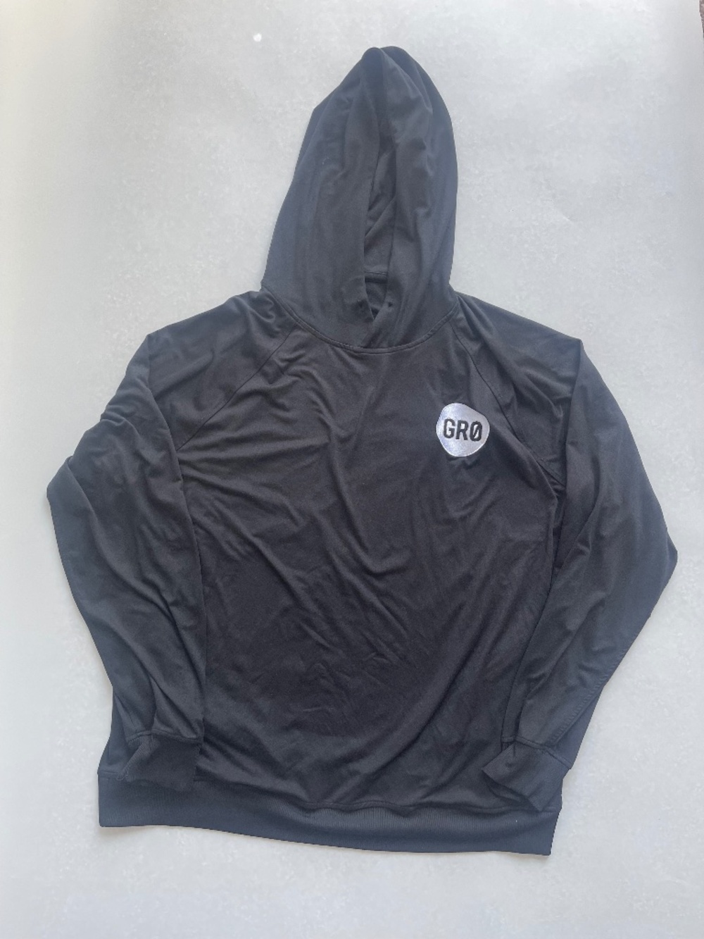 Feat Clothing GRØ Hoodie Men’s XL Black Performance Pullover Side Pockets